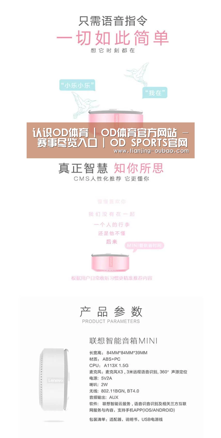 联想智能音箱MINI(图1)